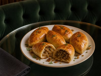Karamelize Soğanlı Pirojki