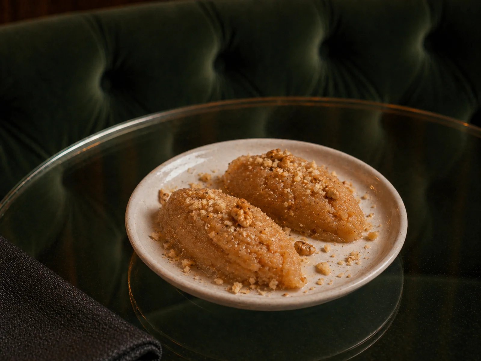 Kahramanmaras Semolina Halva with Walnut