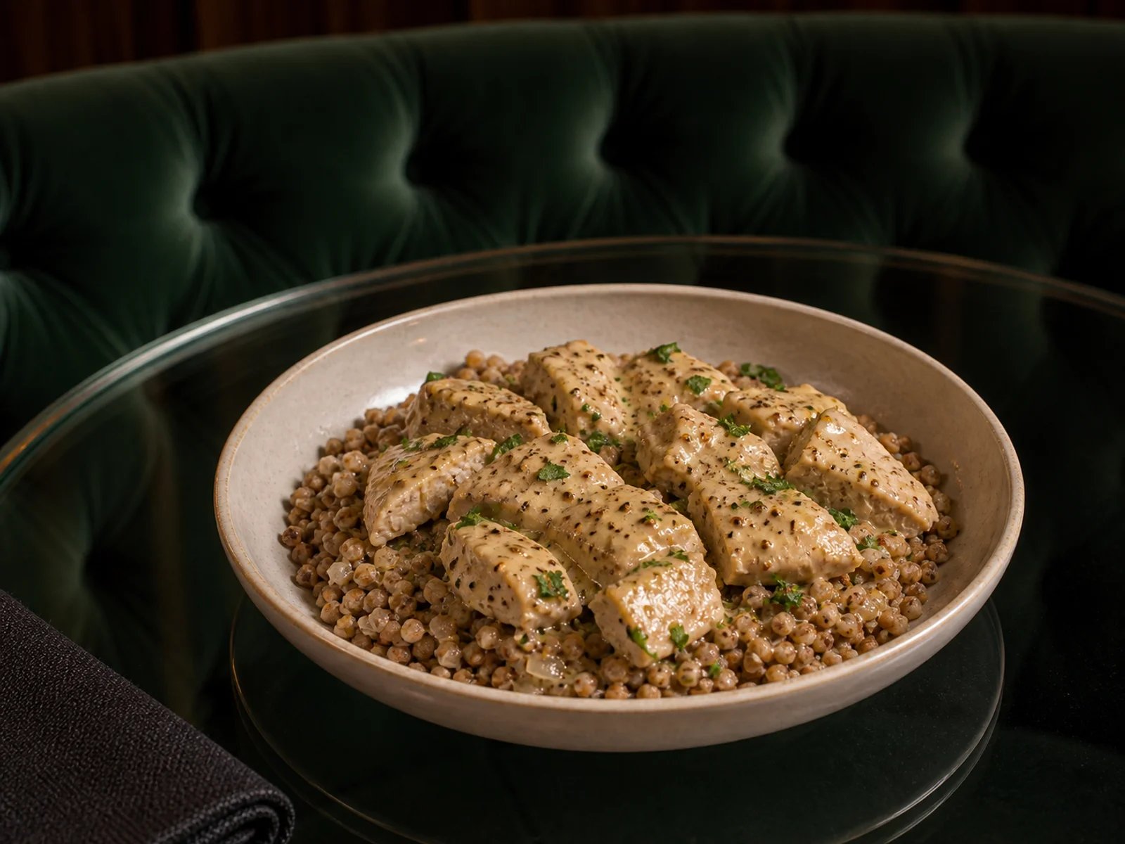 Mustard Chicken with Buckwheat
