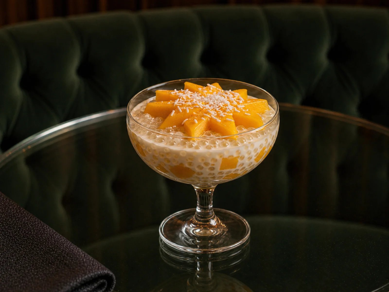Mango Tapioca Cups