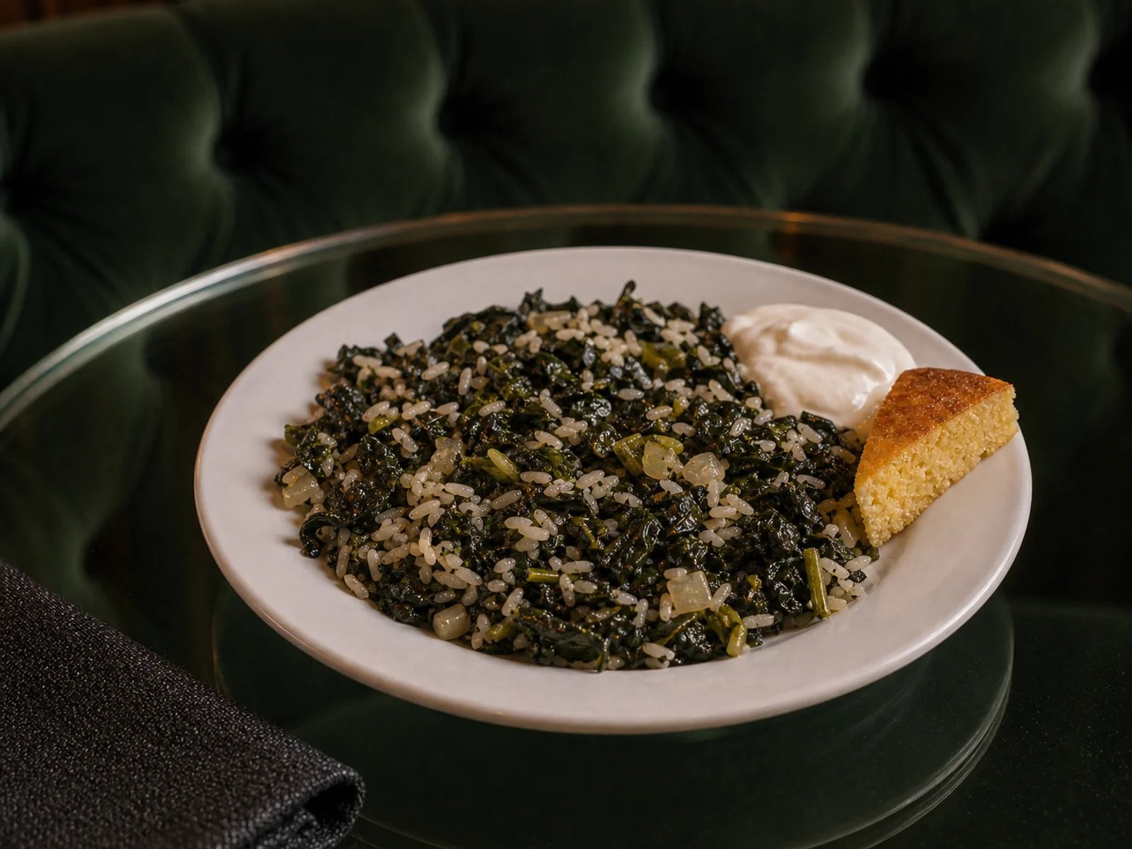 Giresun Collard and Rice Skillet