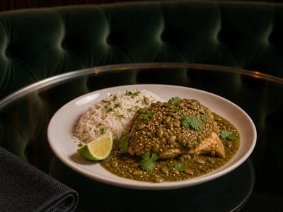 Oaxaca Kabak Çekirdekli Tavuk Mole