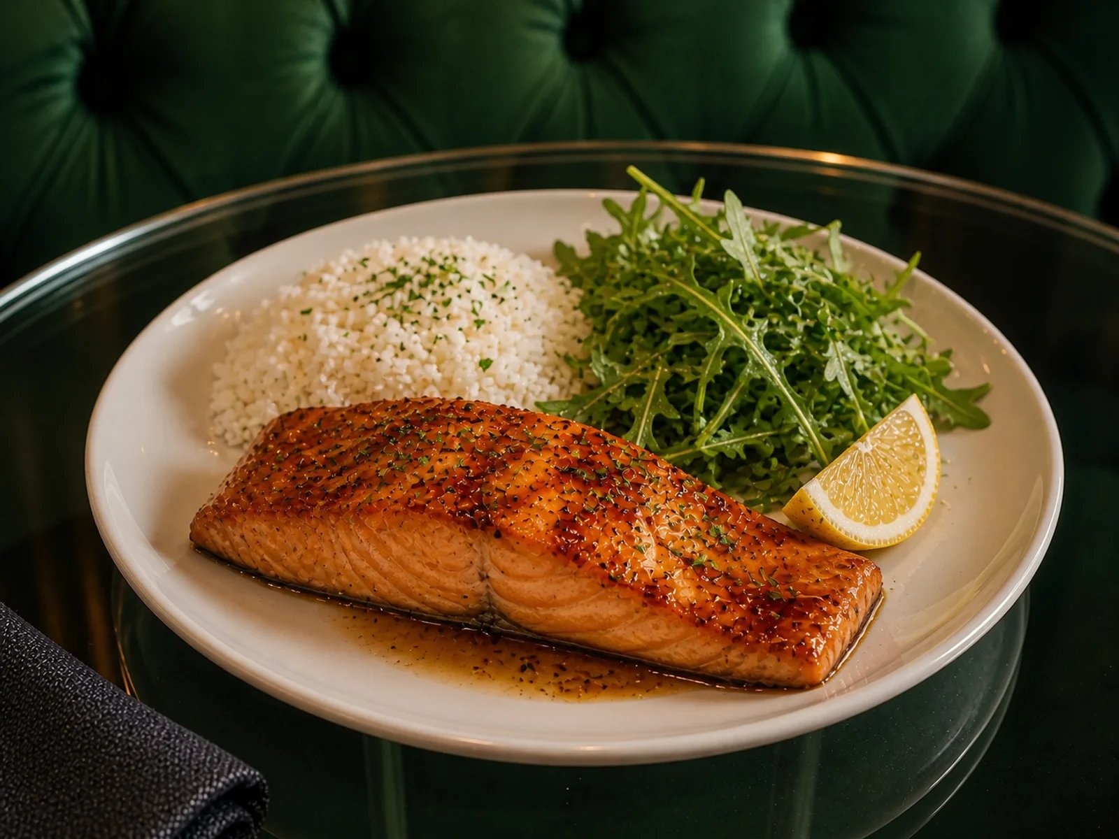 Maple-Glazed Salmon