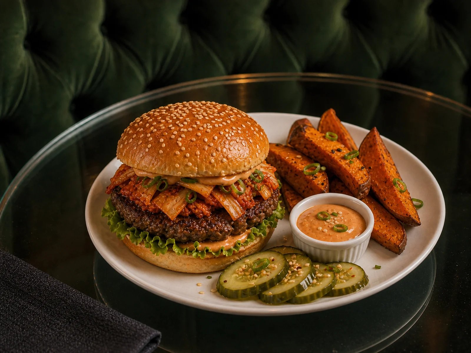 Kimchi-Burger