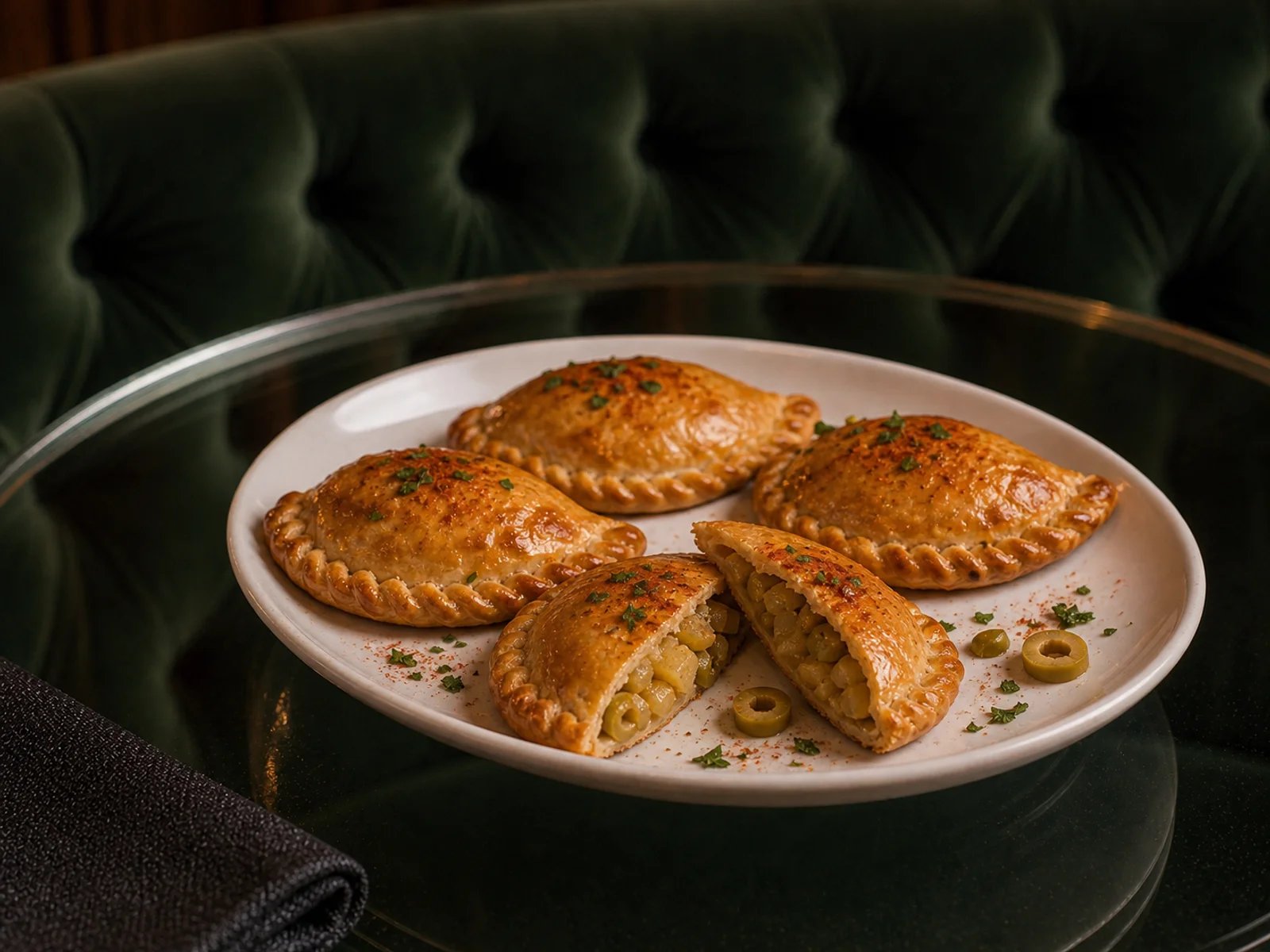 Potato Olive Empanadillas