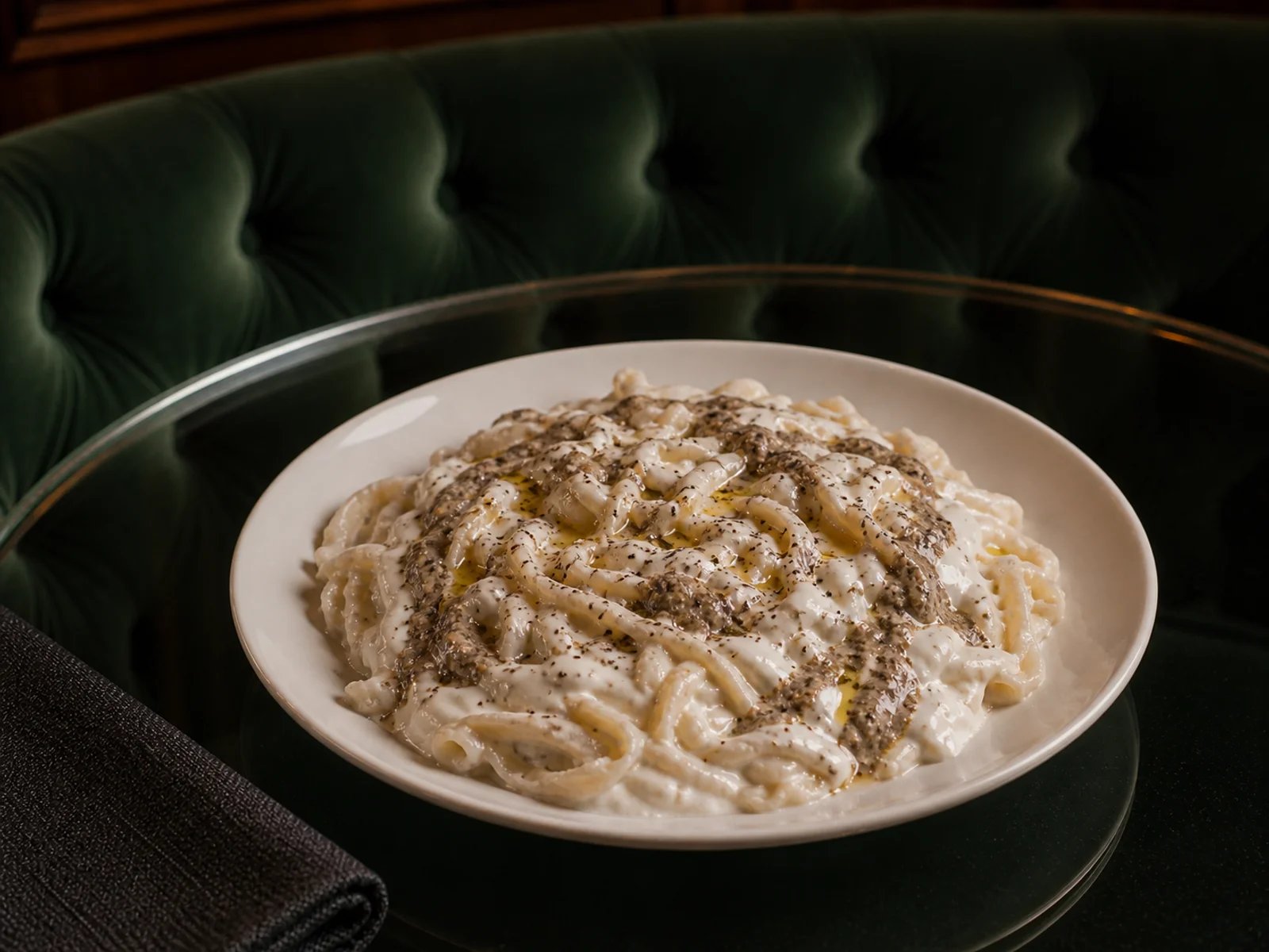 Denizli Pasta with Poppy and Yogurt