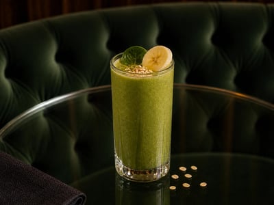 Ispanaklı Muzlu Smoothie