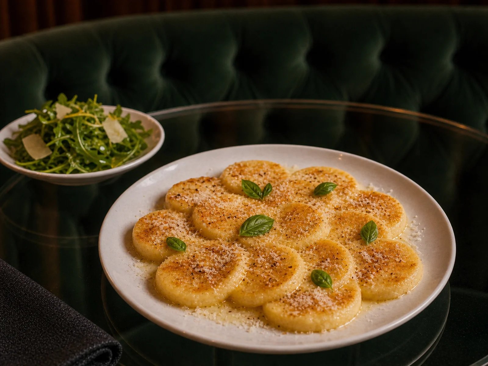 Roman Semolina Gnocchi