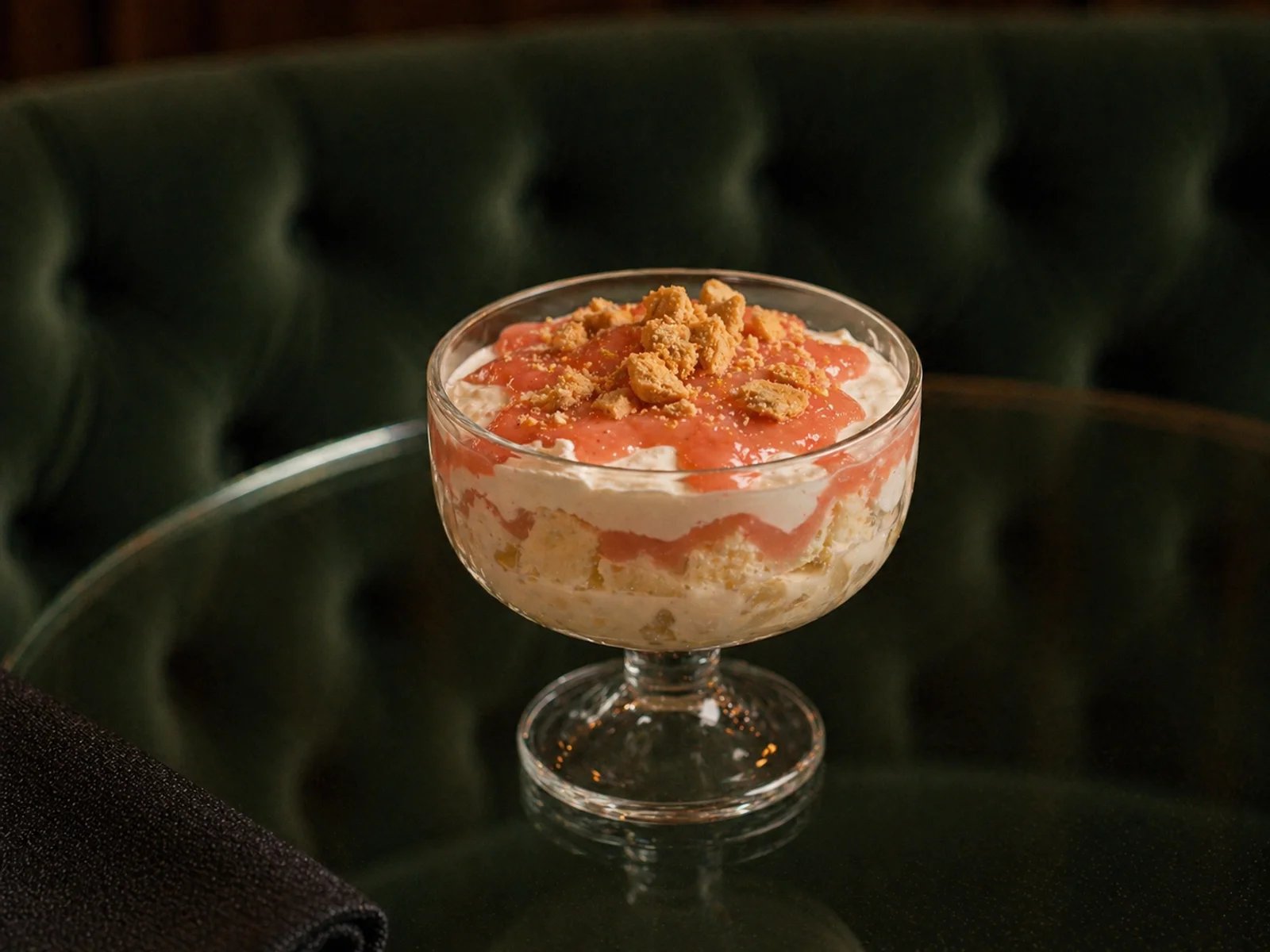 Tres Leches Cups with Guava Cream