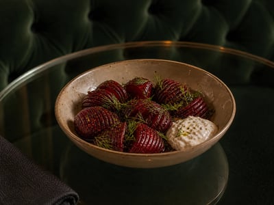 Hasselback Pancar Salatası