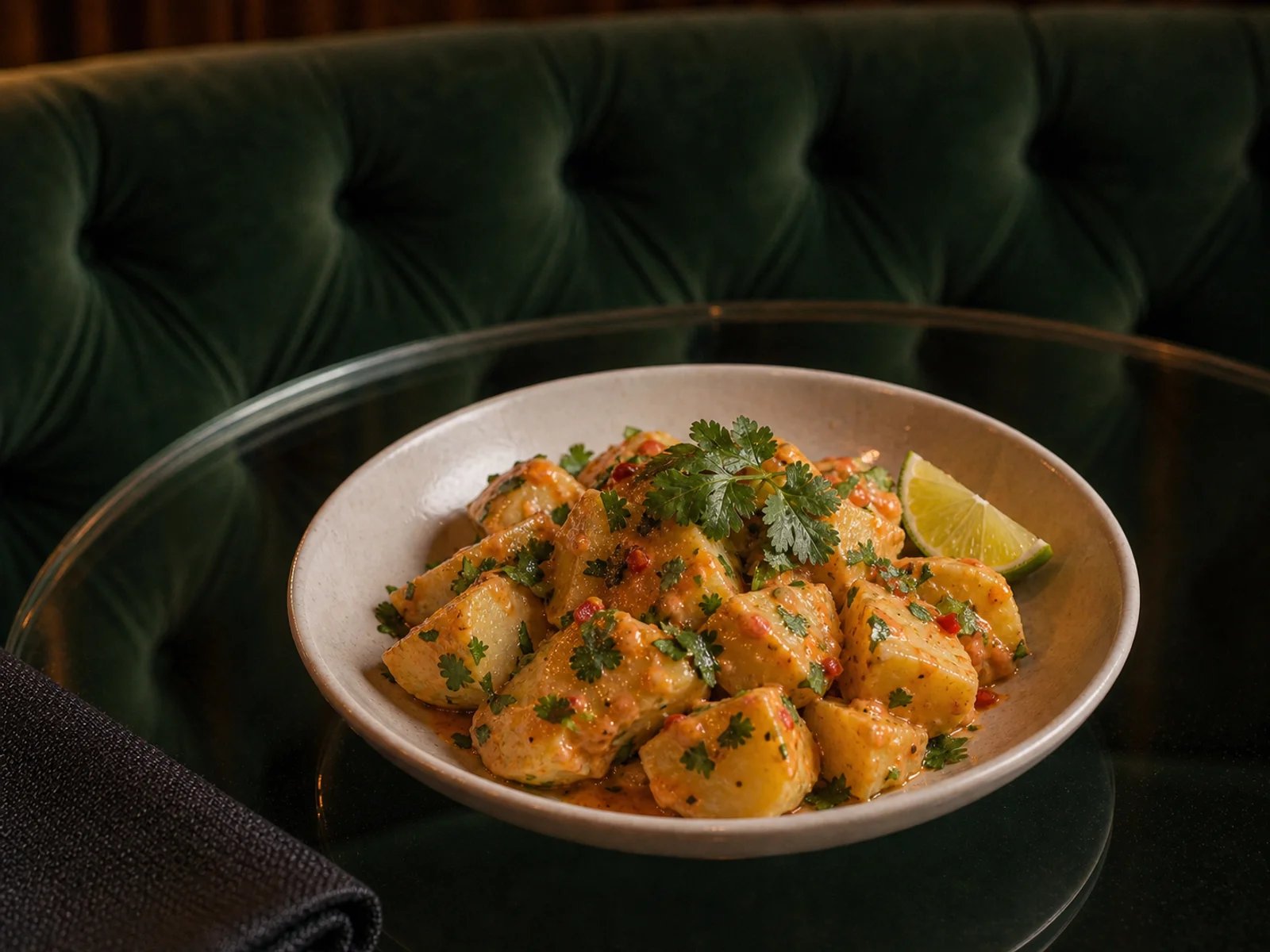 Peruvian Potato Salad with Aji and Lime