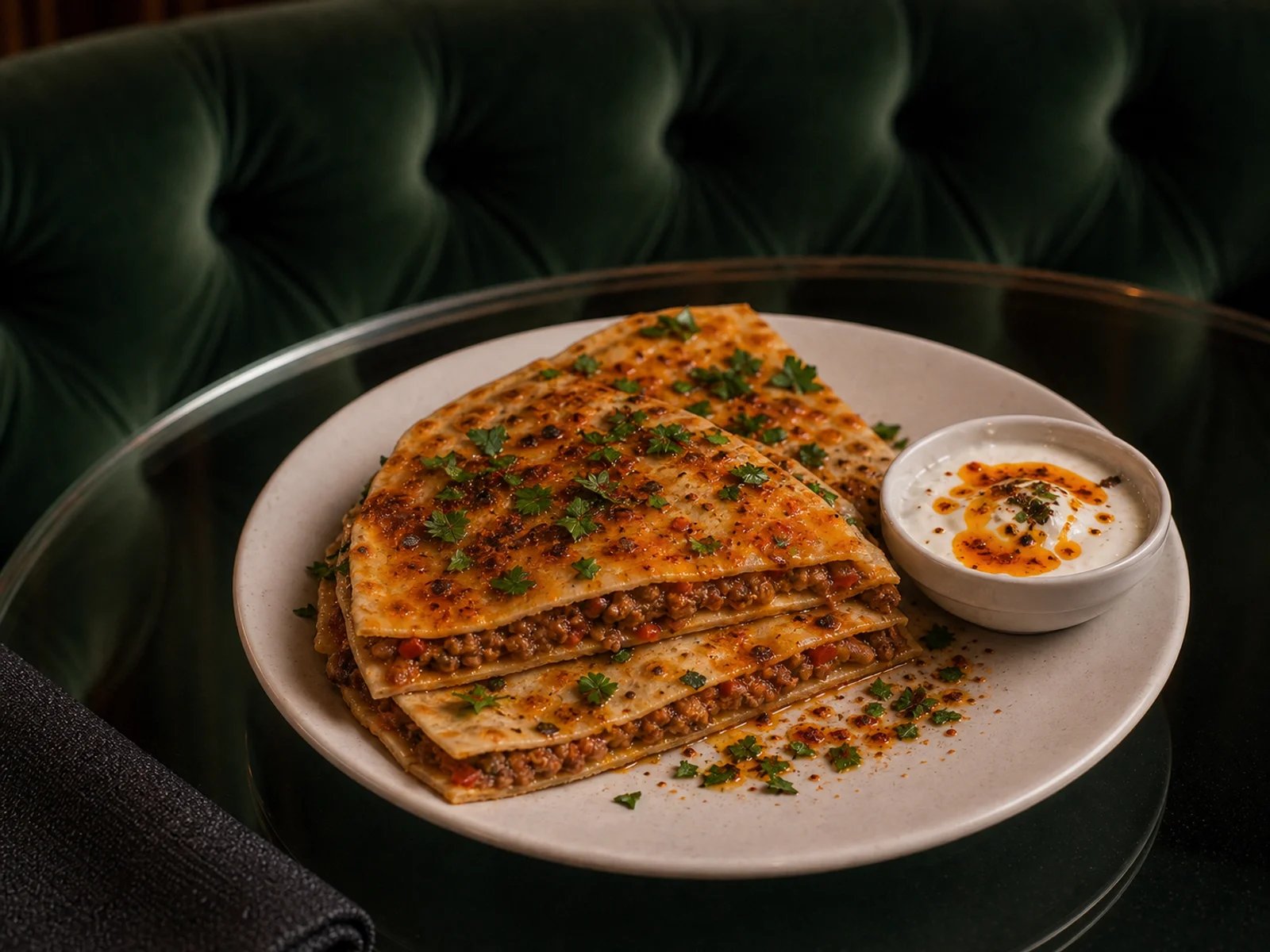 Kayseri Yaglama mit Fladenbrot