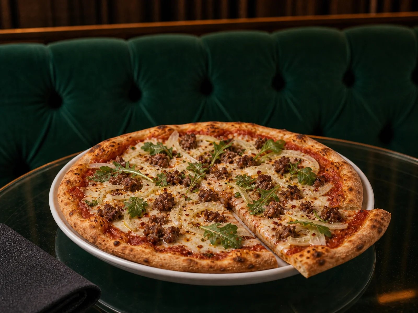Salsiccia and Fennel Pizza
