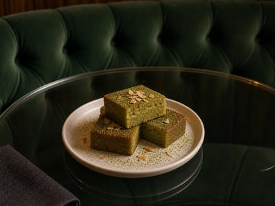Matcha Butter Mochi