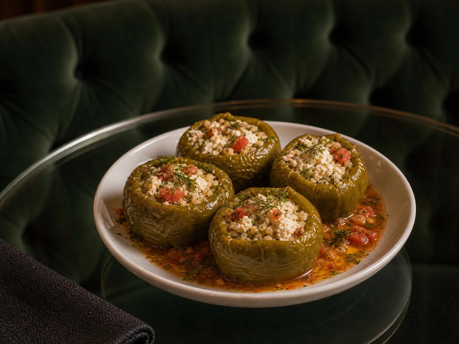Stuffed Peppers with Lor