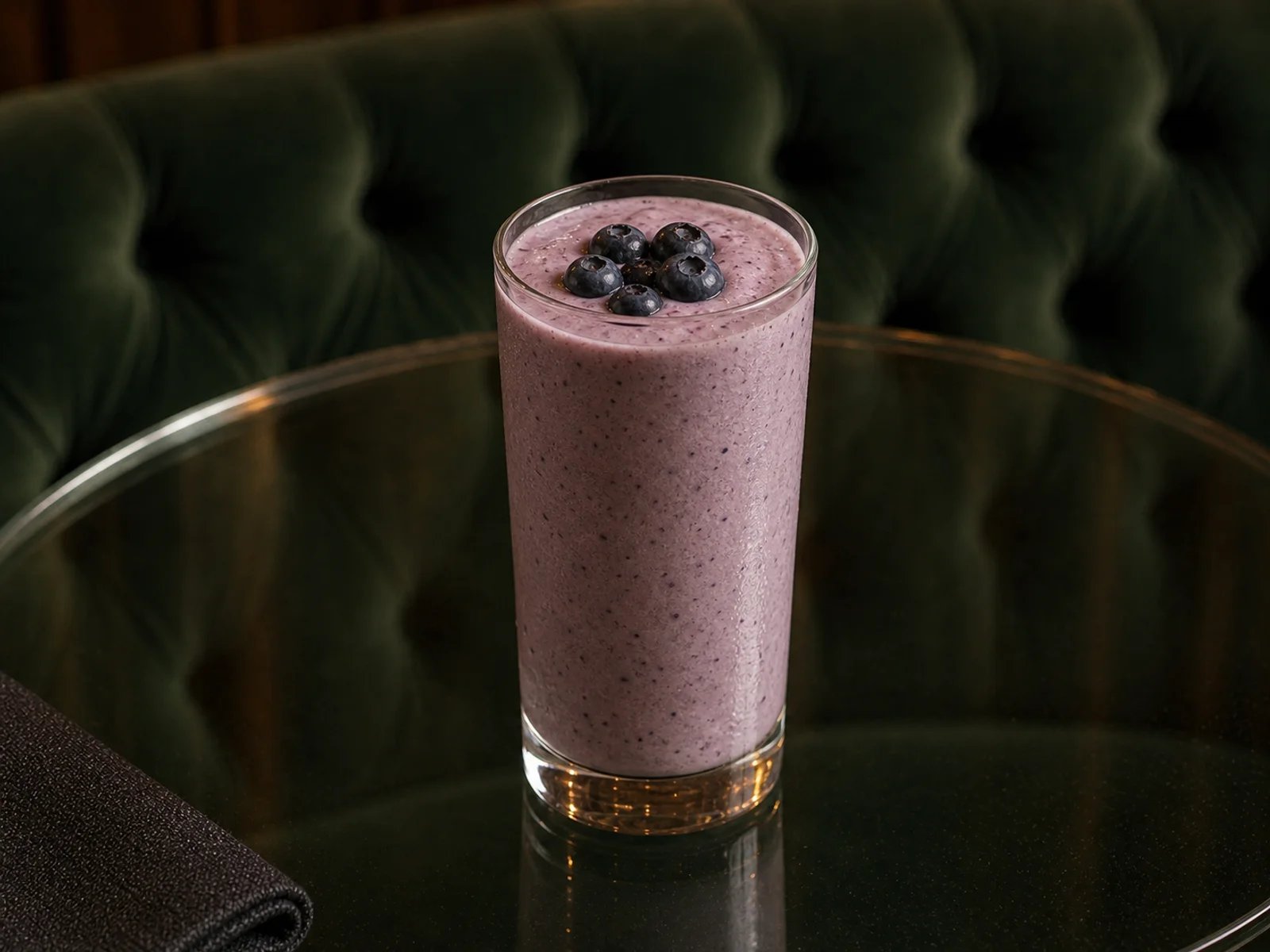 Heidelbeer-Quark-Smoothie