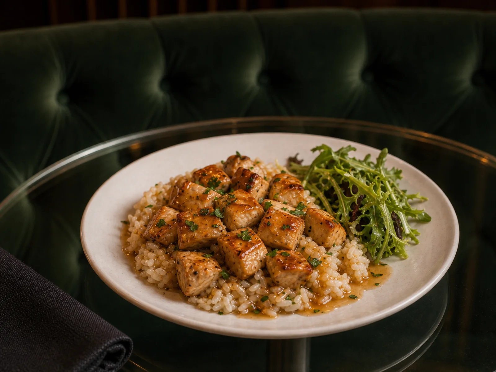Maple Chicken Rice Skillet