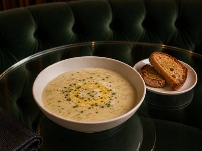 Yorkshire Pırasalı Patates Çorbası