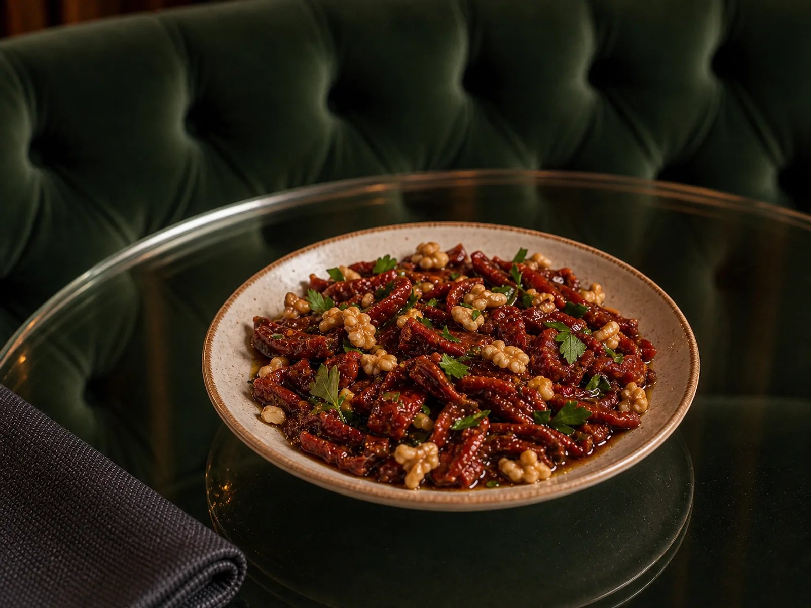 Siirt Sun-Dried Tomato Salad with Pomegranate Molasses