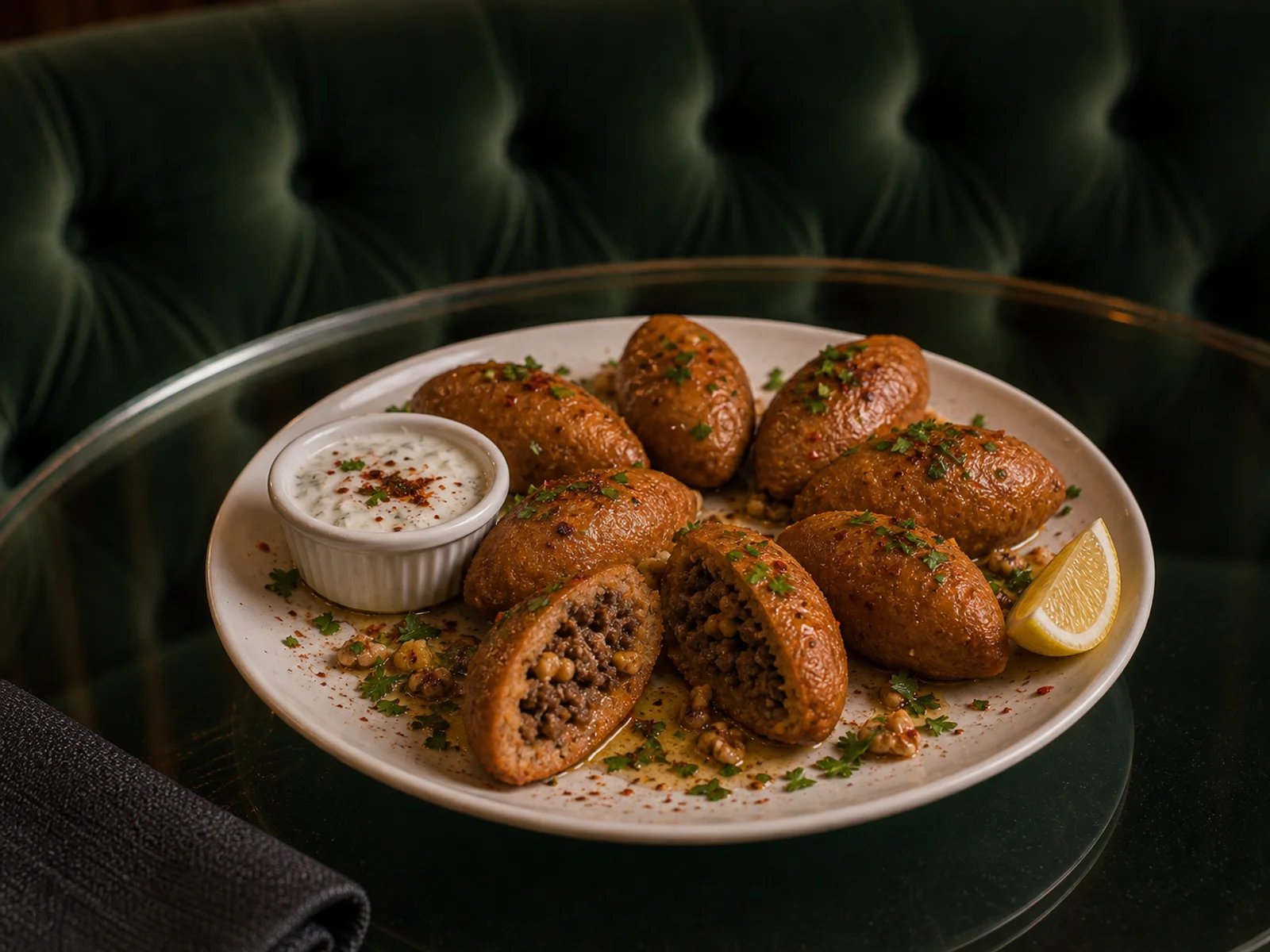 Gefuellte Ikbebet-Kofte aus Mardin
