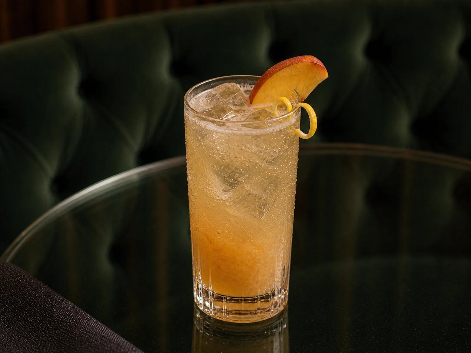 Peach Raki Fizz