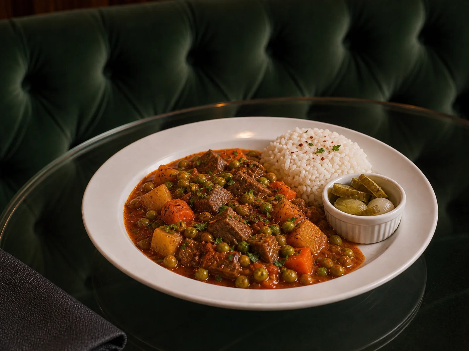 Beef and Peas Stew