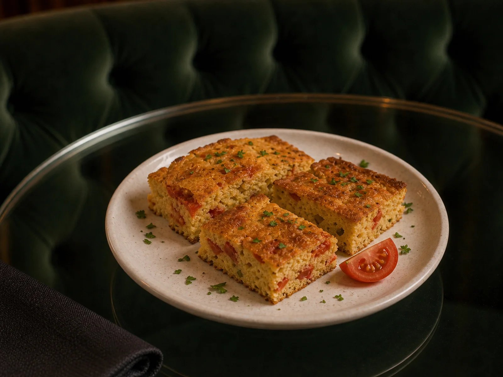 Sakarya Cornbread with Tomatoes