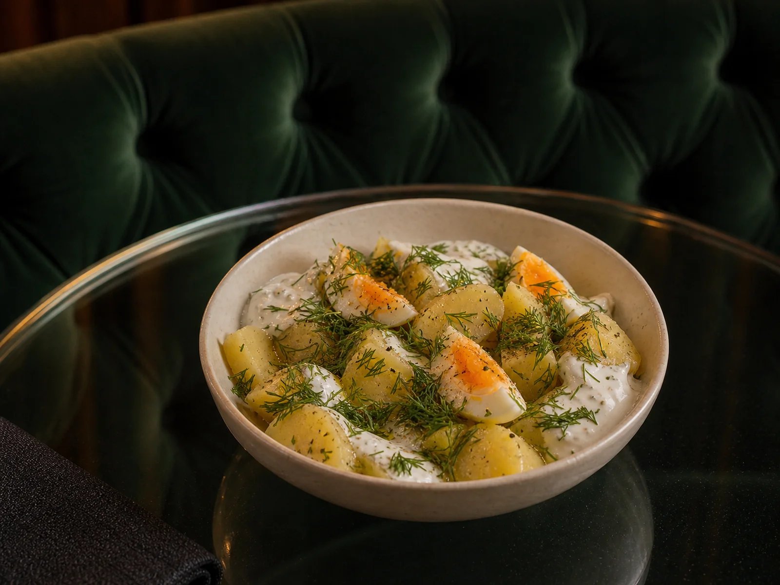 Egg Potato Bowl with Dill