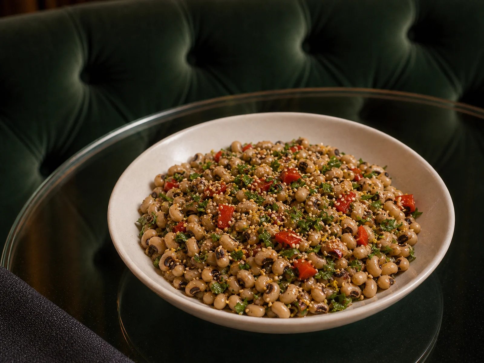 Sesame Black Eyed Pea Salad