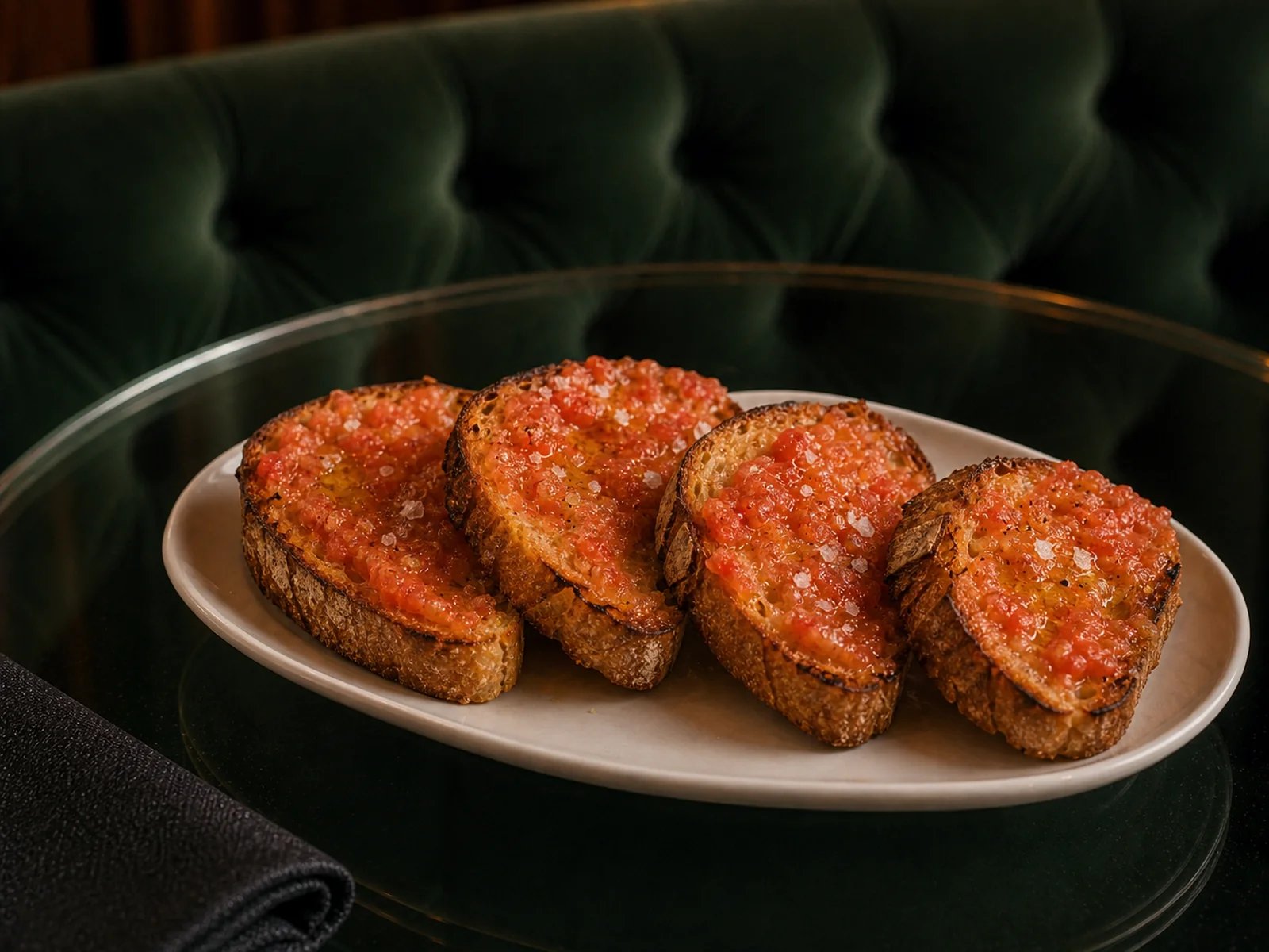 Pan con Tomate