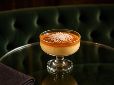 Hindistancevizli Flan Kup