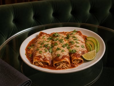 Meksika Tavuk Enchiladas
