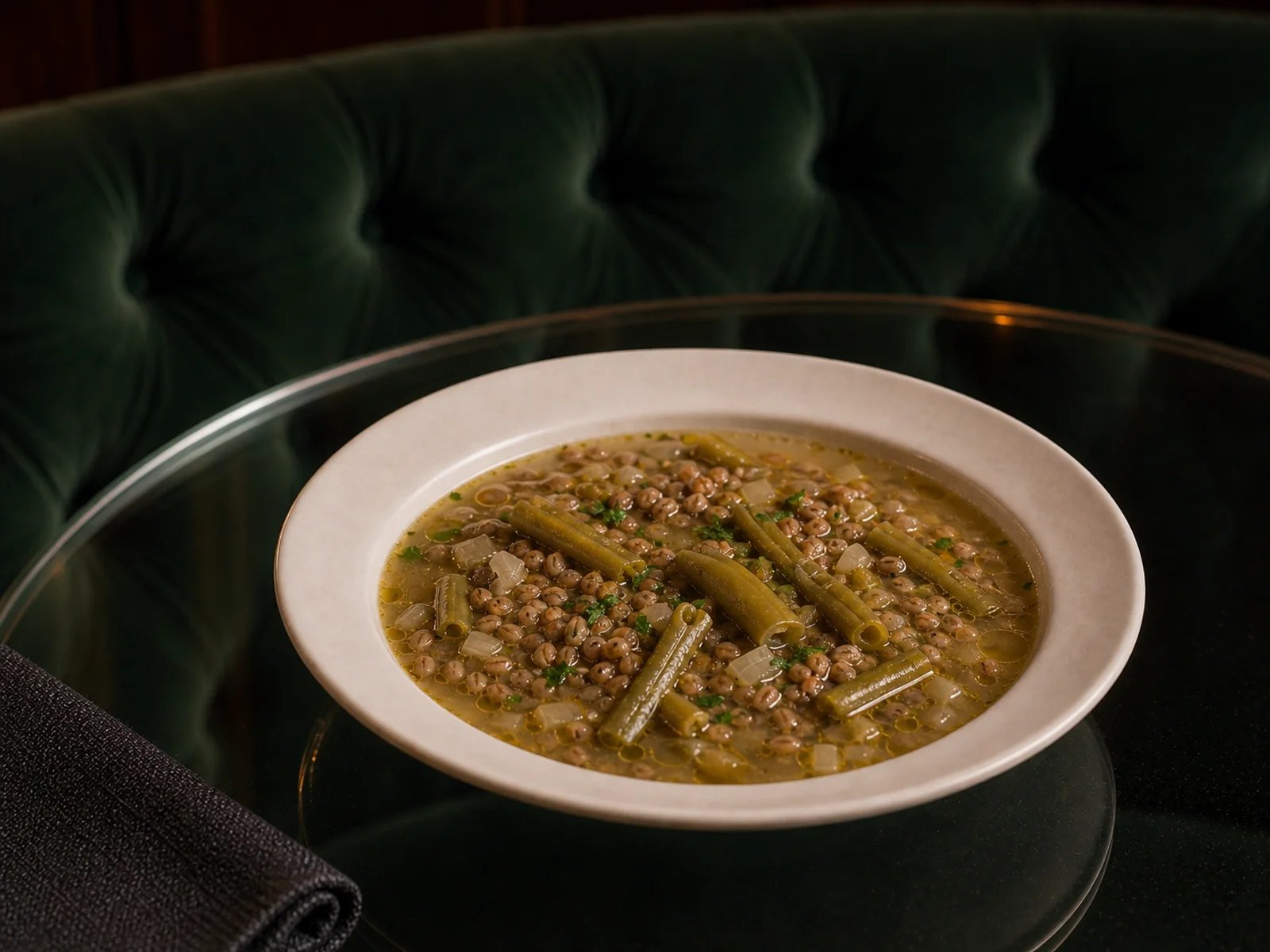 Pickled Bean Rye Soup