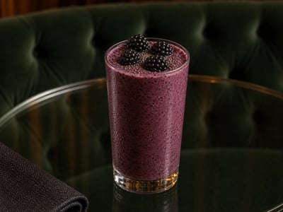 Böğürtlenli Chia Smoothie