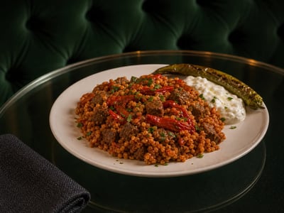 Güneydoğu Esintili Kuru Biberli Bulgur Kapama