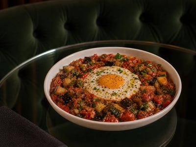 İspanya Pisto Yumurtalı Kâse