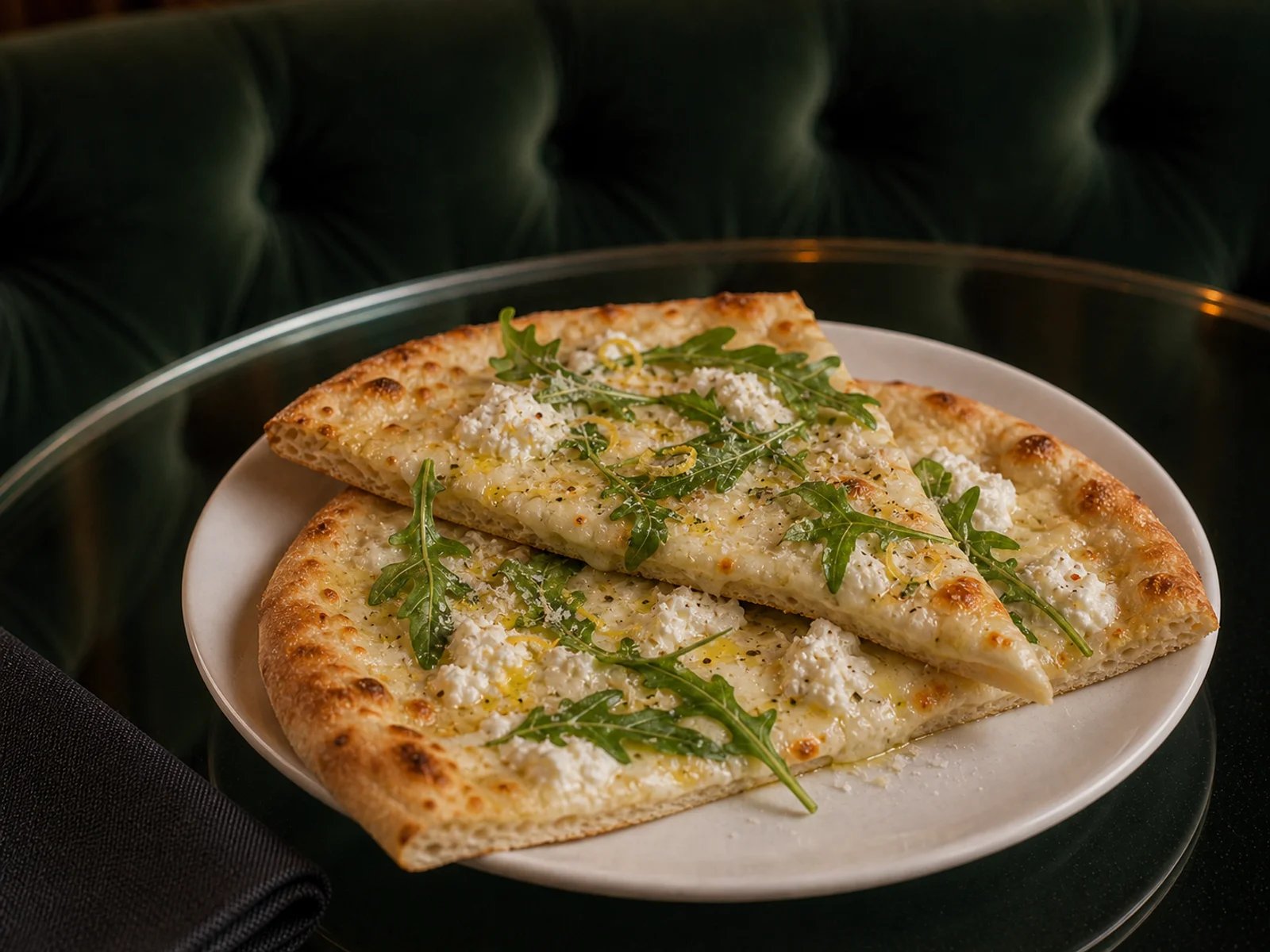 Ricotta Pizza Bianca