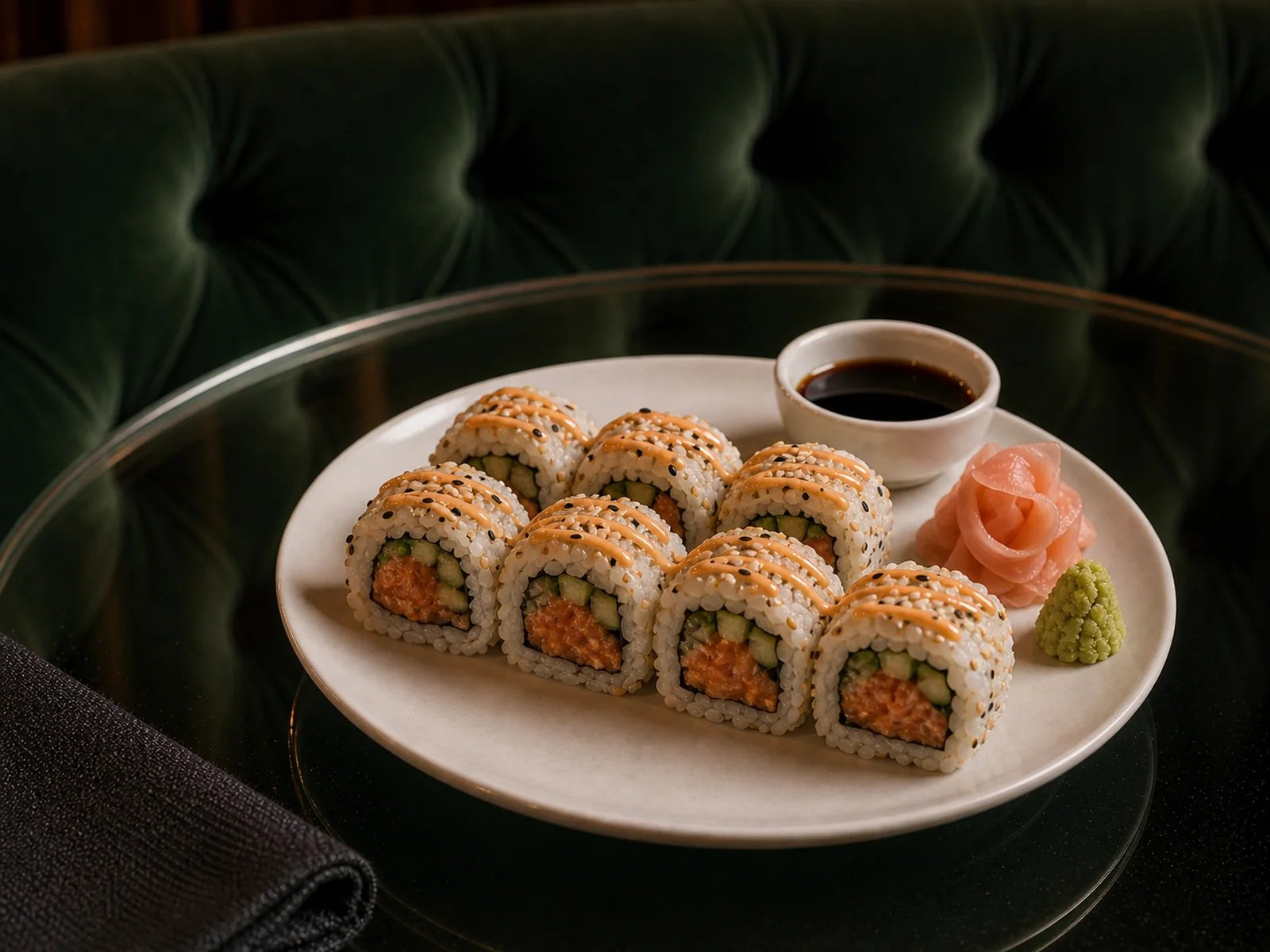 Spicy Salmon Uramaki