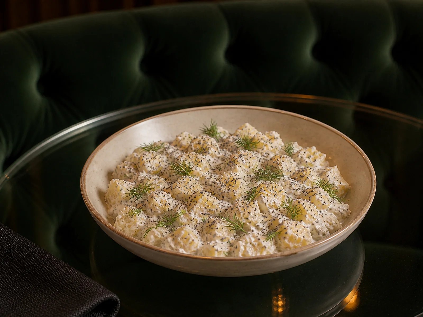 Eskisehir Potatoes with Yogurt and Poppy Seeds