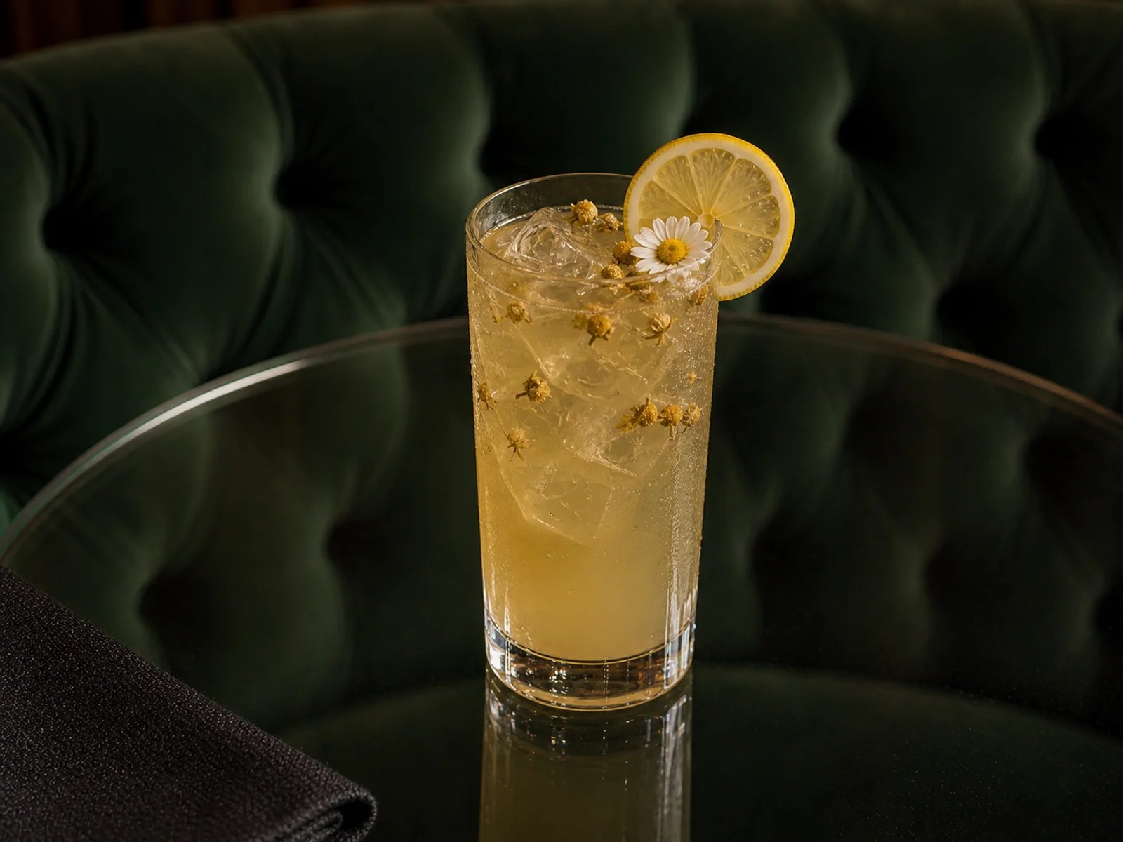 Chamomile Lemon Sherbet