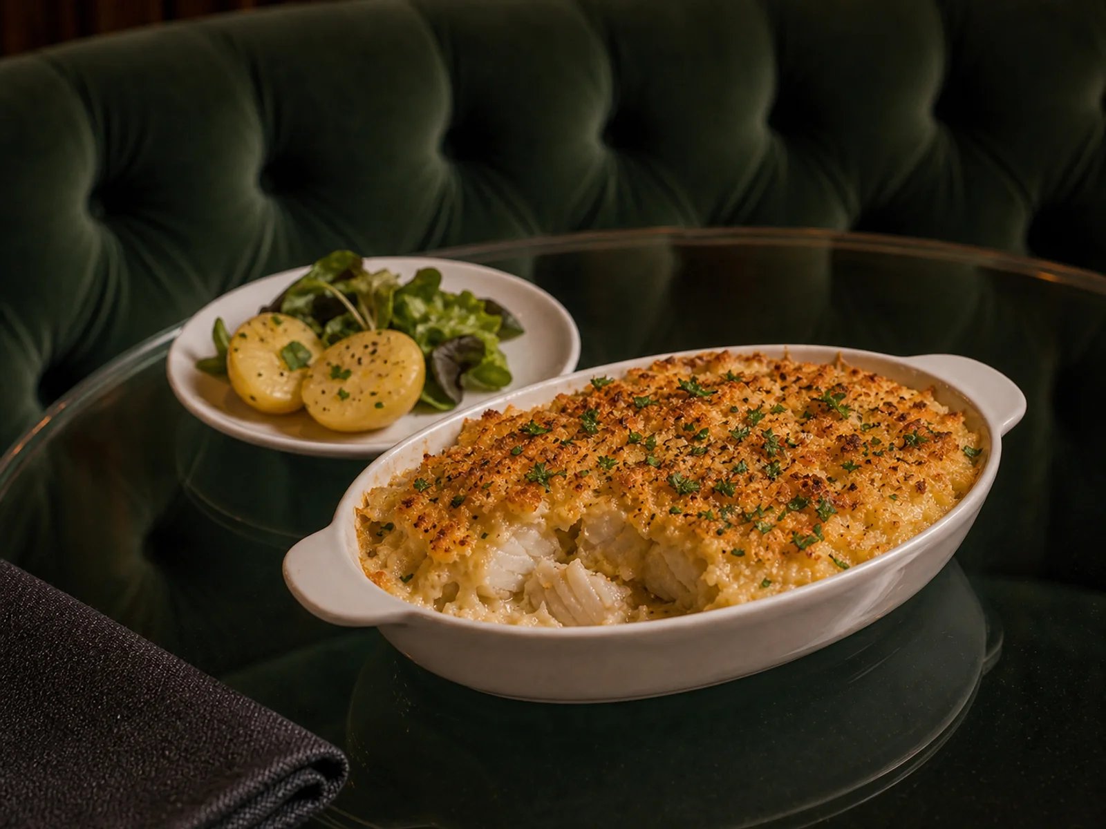 Newfoundland Cod au Gratin
