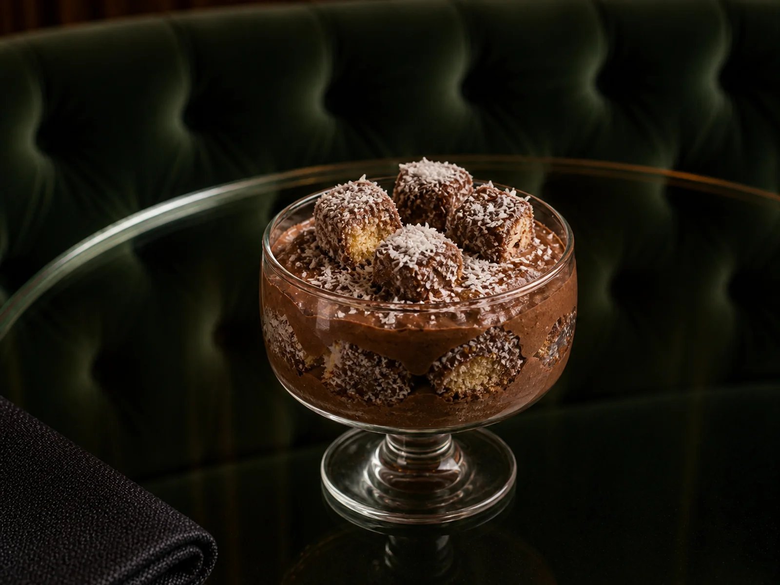 Chocolate Lamington Cups