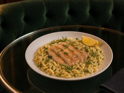Lemonato Tavuklu Orzo