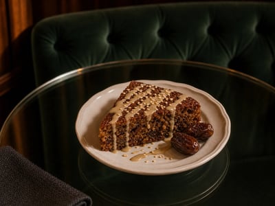 Date Tahini Cake
