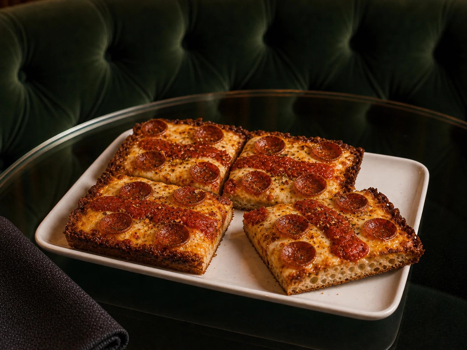Detroit Style Pizza
