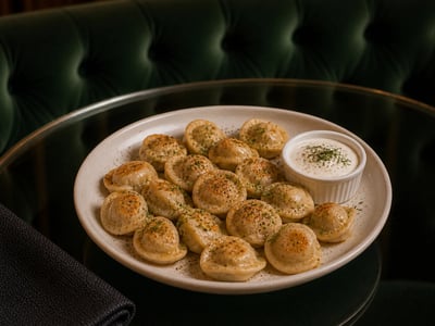 Moskova Ekşi Kremalı Pelmeni Tavası
