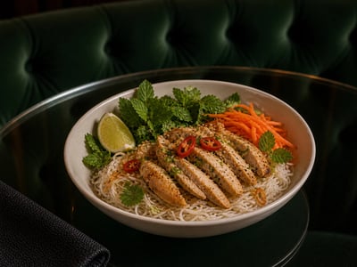 Hanoi Limon Otlu Tavuk Bun