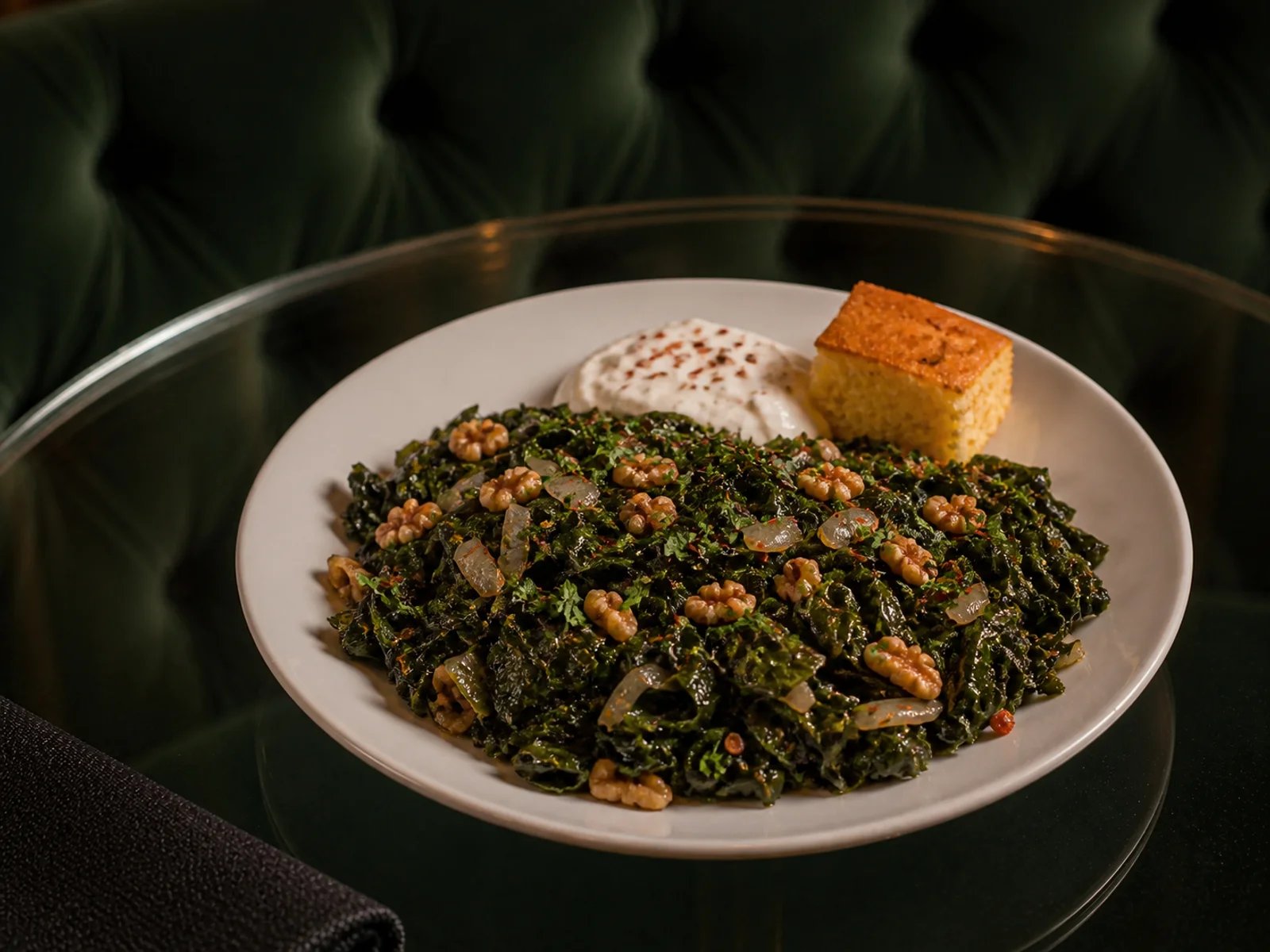 Walnut Collard Skillet
