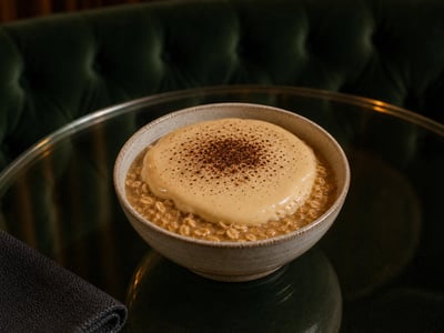 Vietnam Egg Coffee Overnight Oats