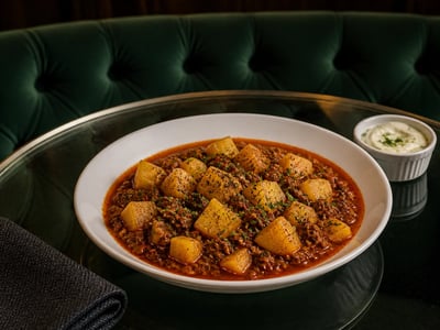 Kıymalı Patates Yemeği